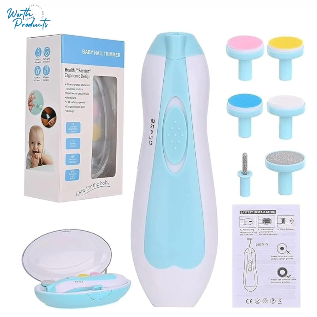 WHP™ – Electric Baby Nail Cutter Set