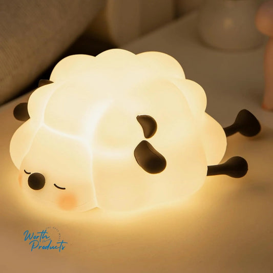 Rechargeable LED Sleeping Sheep Nightlight