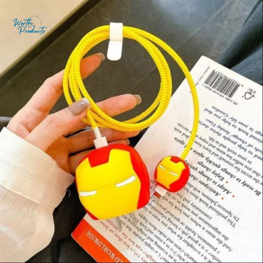 Stylish iPhone charger cover