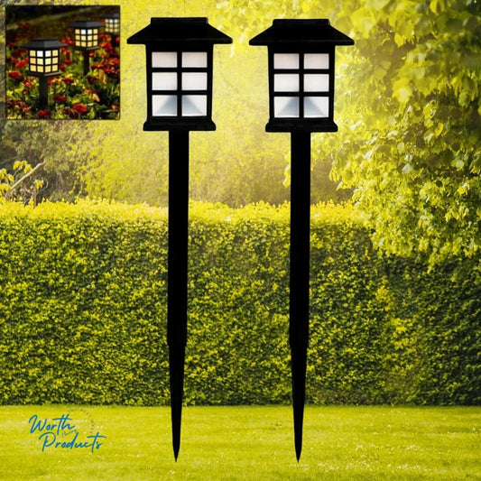 Waterproof Outdoor Solar Lights (Pack Of 2)