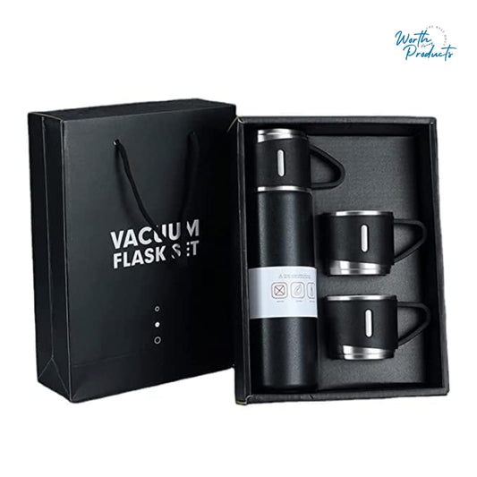 Stainless Steel Vaccum Flask Set