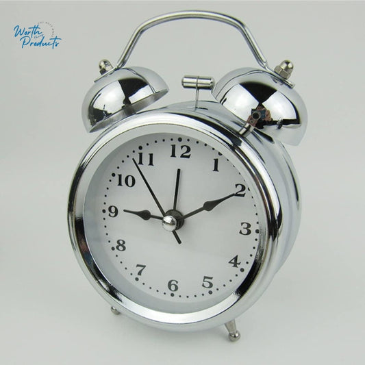 Retro Twin Bell Alarm Clock