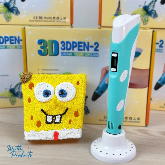 3D Drawing Pen With LCD Display