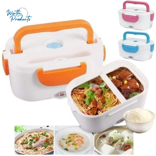 Electric Heated Portable Food Warmer Lunch Box