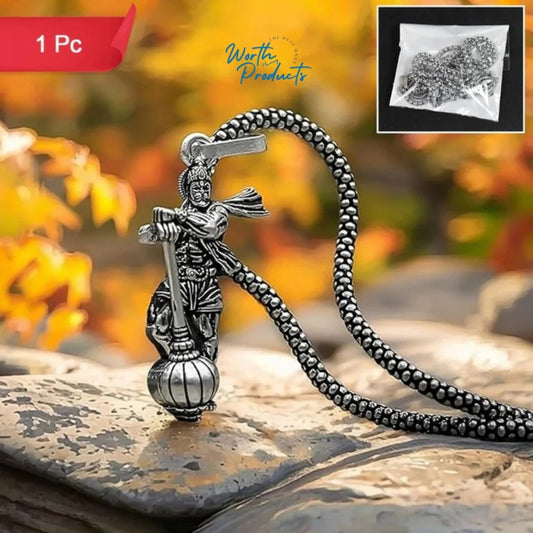 Hanuman Ji Pendant With Gada Religious Jewellery