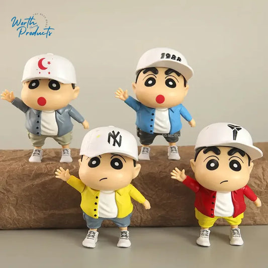 Shinchan Action Figures (Set of 4)