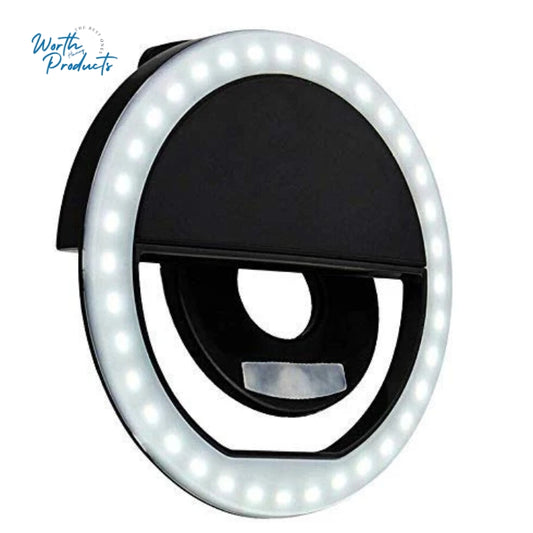 Rechargeable Mini LED Selfie Ring Light