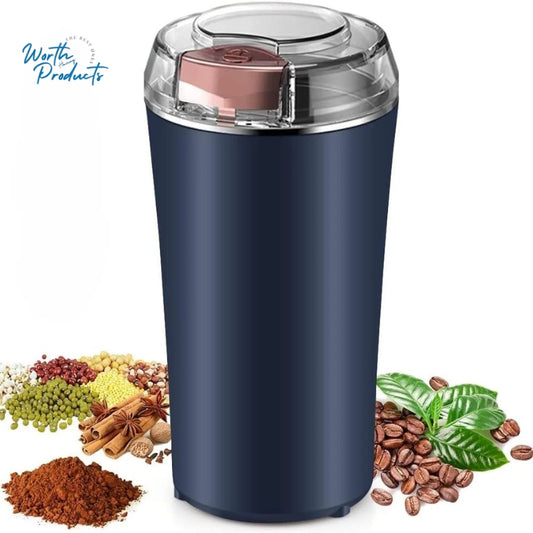One-Touch Push-Button Coffee Grinder