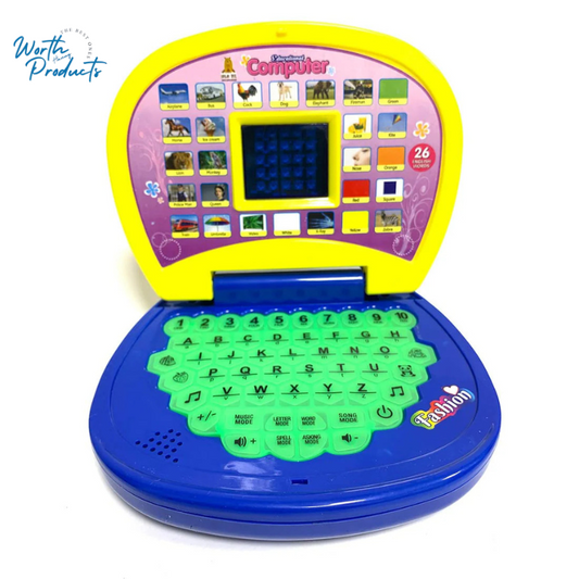 Kids Computer Toy with Alphabet Charts