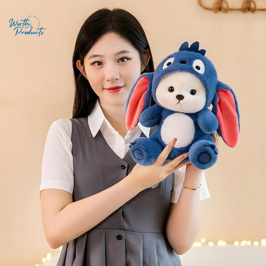 Teddy Bear with Blue Hoodie