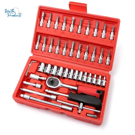 46 in 1 Stainless Steel Tool Kit