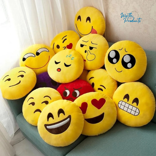 Round Shape Emoji Cushion