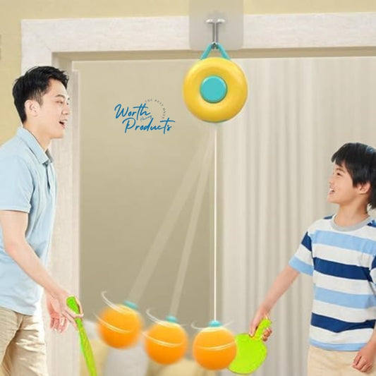 Hanging Table Tennis Trainer with 3 Ping Pong Ball