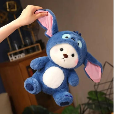 Teddy Bear with Blue Hoodie