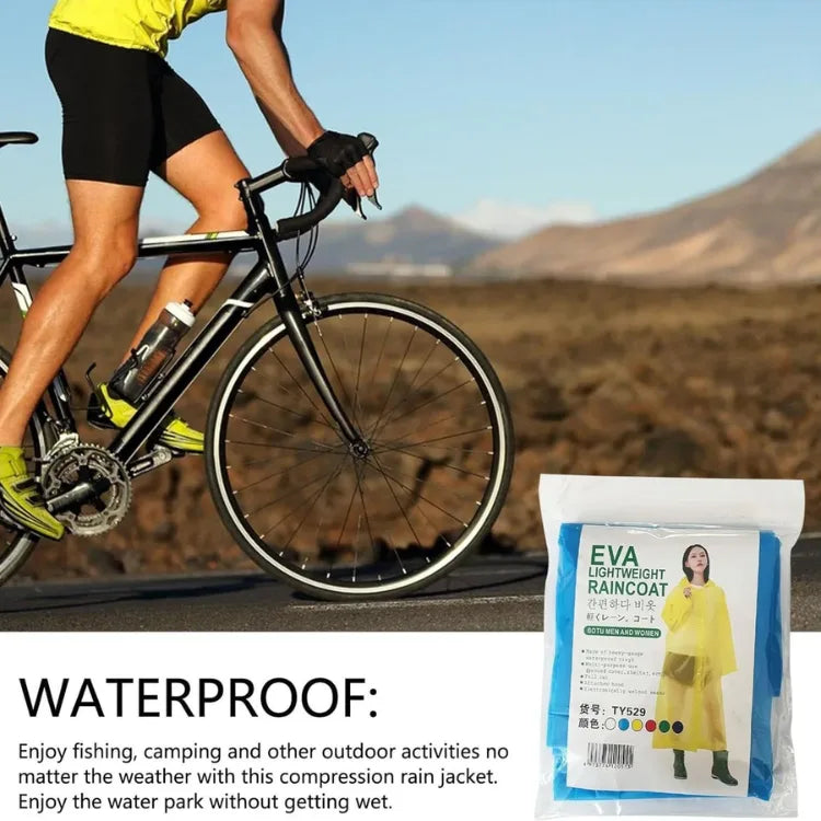 Eva Portable and Reusable Raincoat