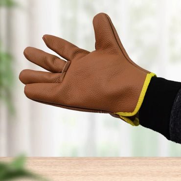 Heavy Duty Leather Gardening Gloves