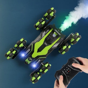8 Wheel Drift Smoke Spray Laser Stunt Car