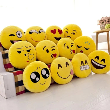 Round Shape Emoji Cushion