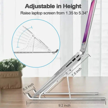 Adjustable Folding Laptop and Book Stand