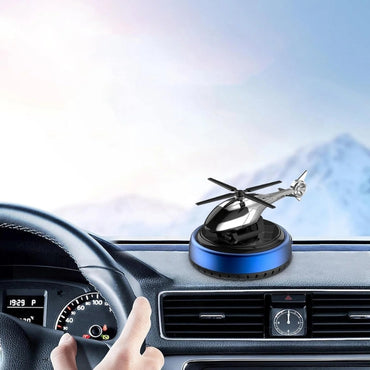 Solar Powered Rotating Helicopter Air Freshener