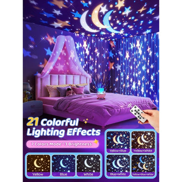 Rotating Star Projector LED Night Light