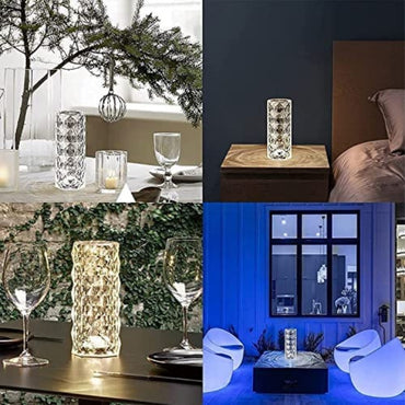 Crystal Diamond Touch Lamp