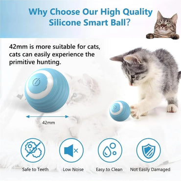 Smart Interactive Ball Toy for Cats