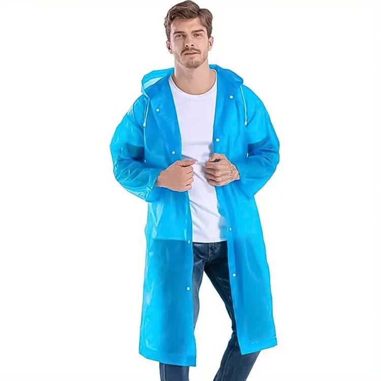 Eva Portable and Reusable Raincoat