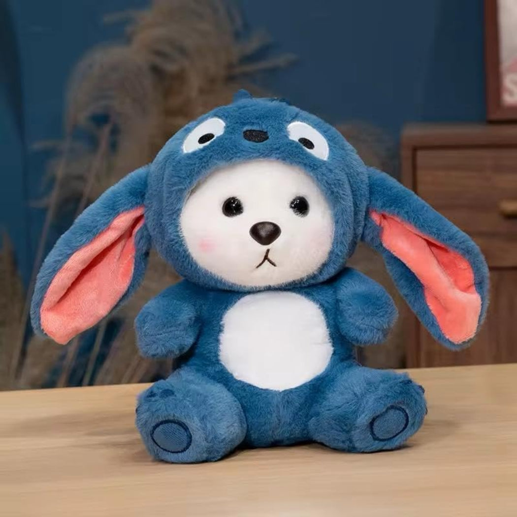 WHP™ – Teddy Bear with Blue Hoodie