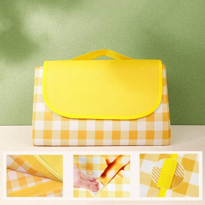 Waterproof Rectangular Rubber Picnic Mat