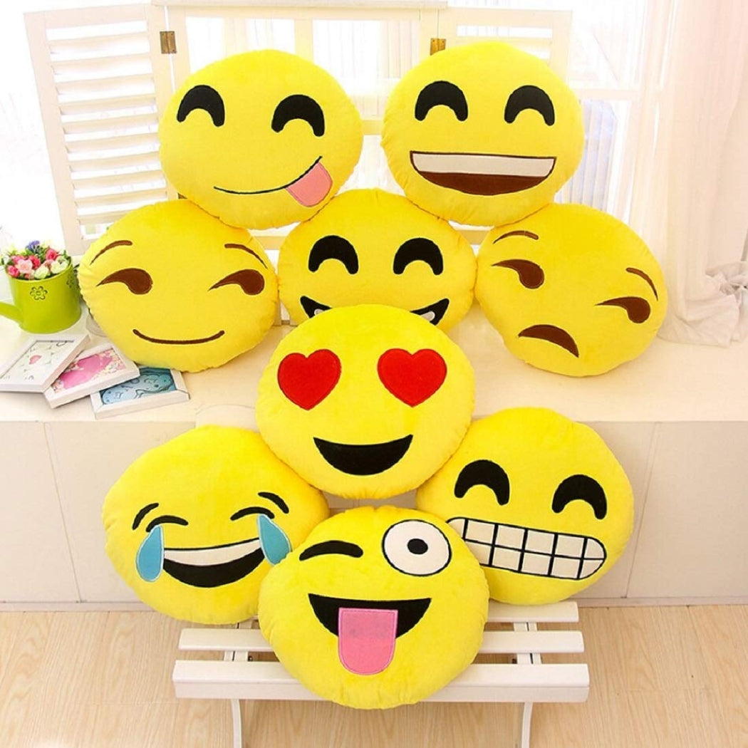 WHP™ – Round Shape Emoji Cushion