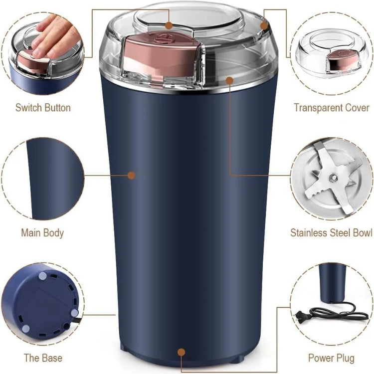 WHP™ – One-Touch Push-Button Coffee Grinder