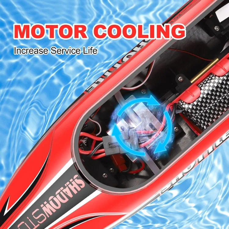 Remote-Controlled Self-Righting RC Boat