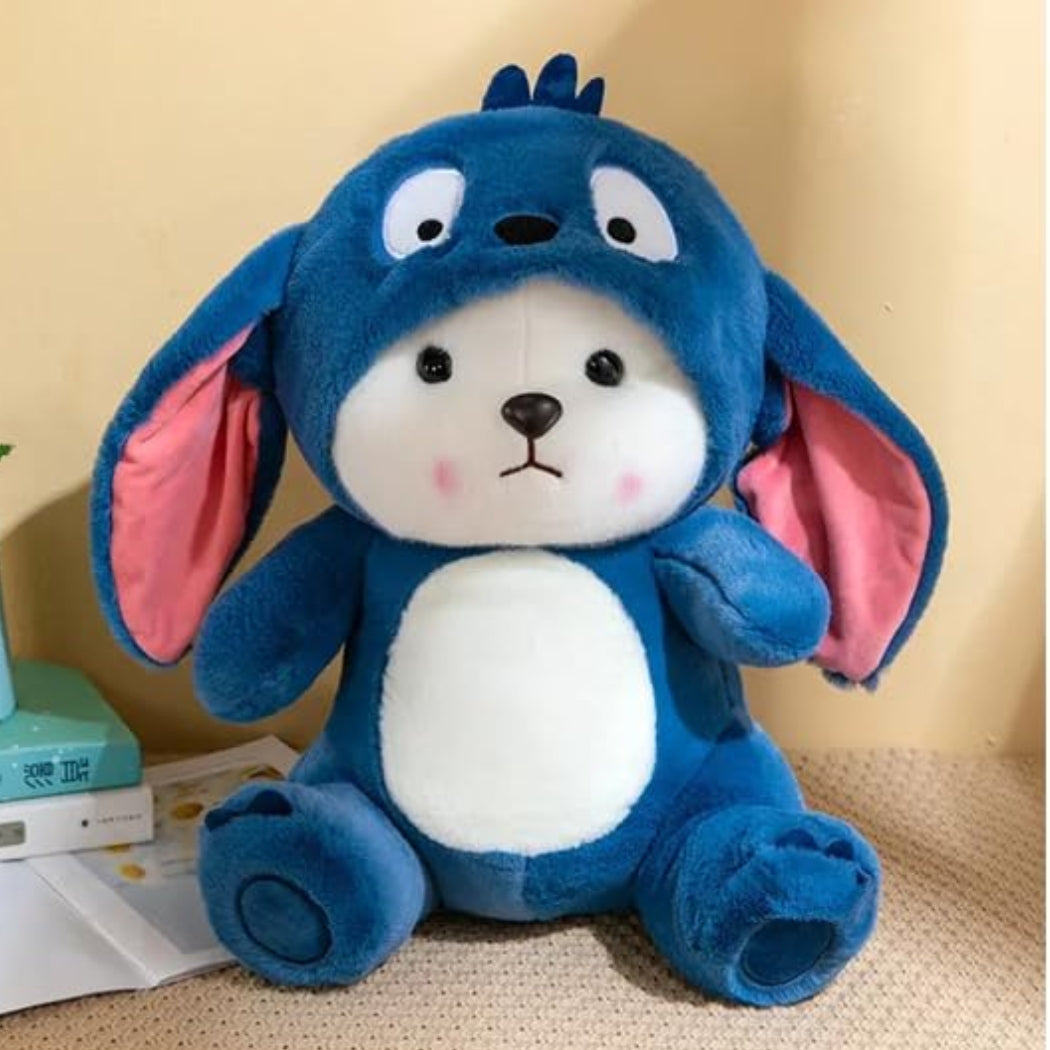 WHP™ – Teddy Bear with Blue Hoodie