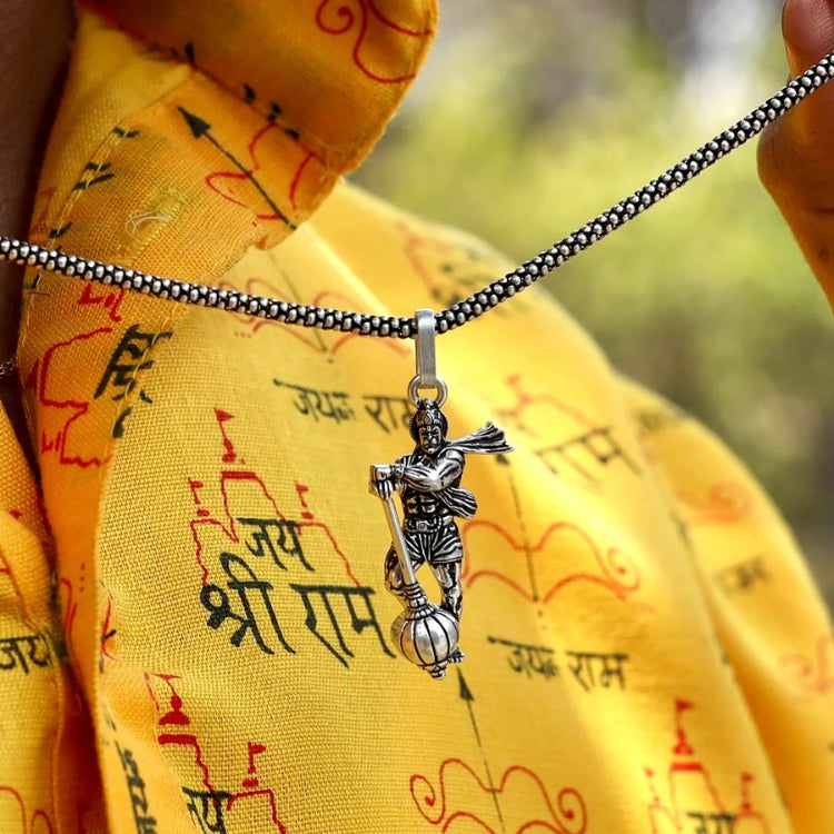 WHP™ – Hanuman Ji Pendant With Gada Religious Jewellery