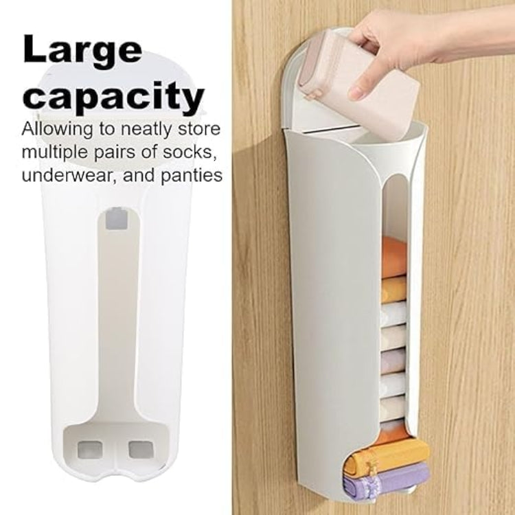 Wall-Mounted Sock Storage Organizer (Set of 2)