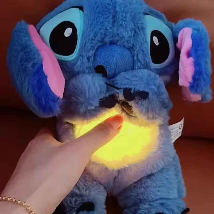 Stitch Sleeping Breathing Teddy with Music