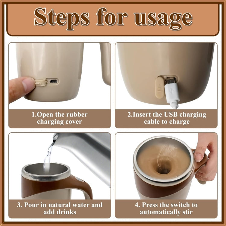 WHP™ – Rechargeable Self-Stirring Coffee Mug