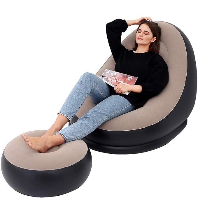 WHP™ – Inflatable Lounge Chair with Footstool