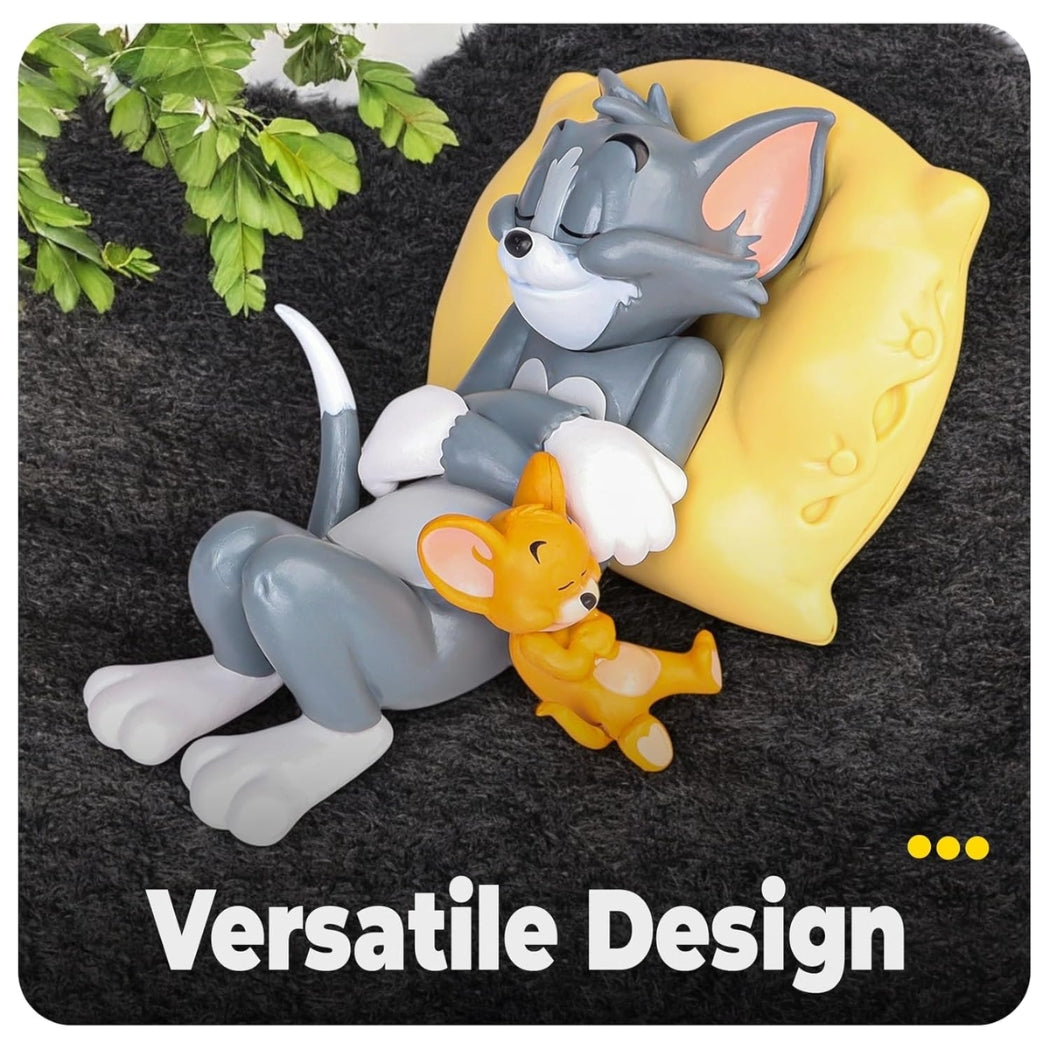 Sleeping Tom & Jerry Car Dashboard Figurine