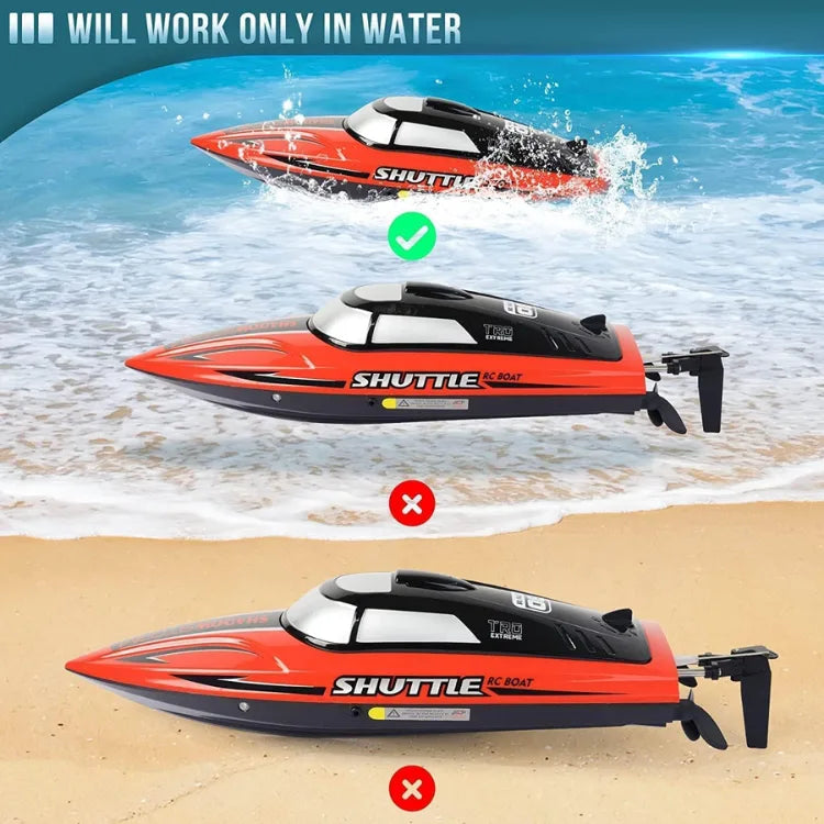 Remote-Controlled Self-Righting RC Boat