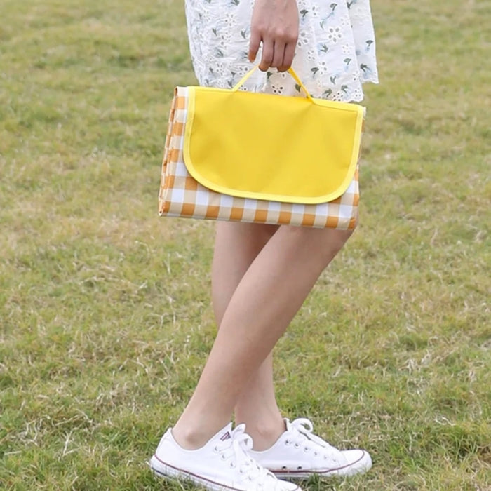 Waterproof Rectangular Rubber Picnic Mat