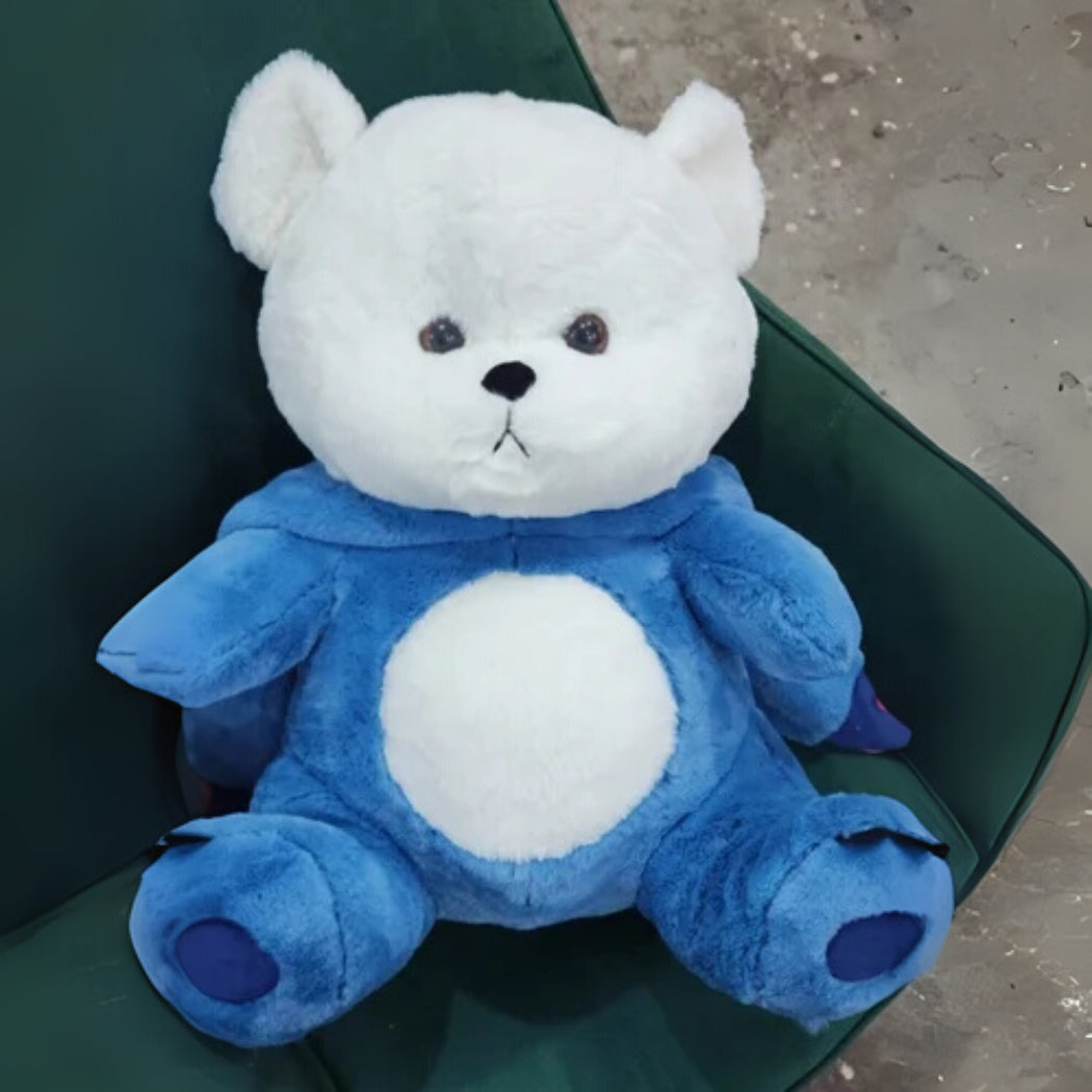 WHP™ – Teddy Bear with Blue Hoodie