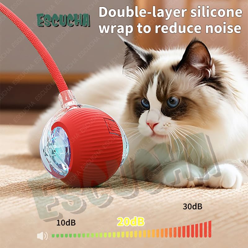 WHP™ – 360° Automatic Rolling Ball Toy for Pets