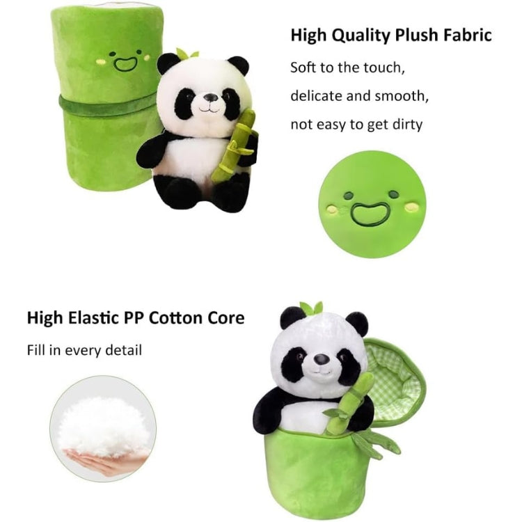Cute Panda Bamboo Plush Toy