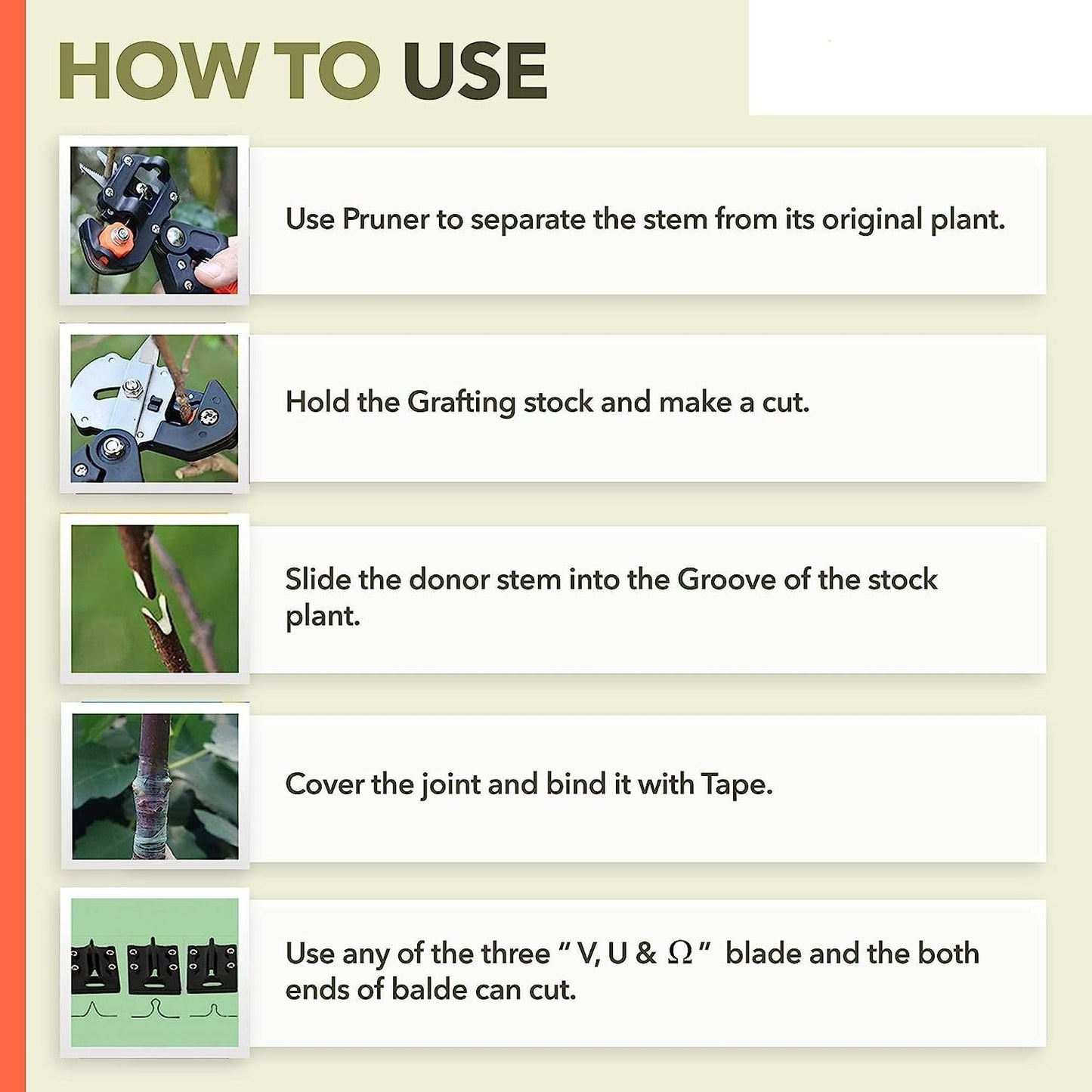 WHP™ – Pruning Grafting Shears with Replaceable Blades