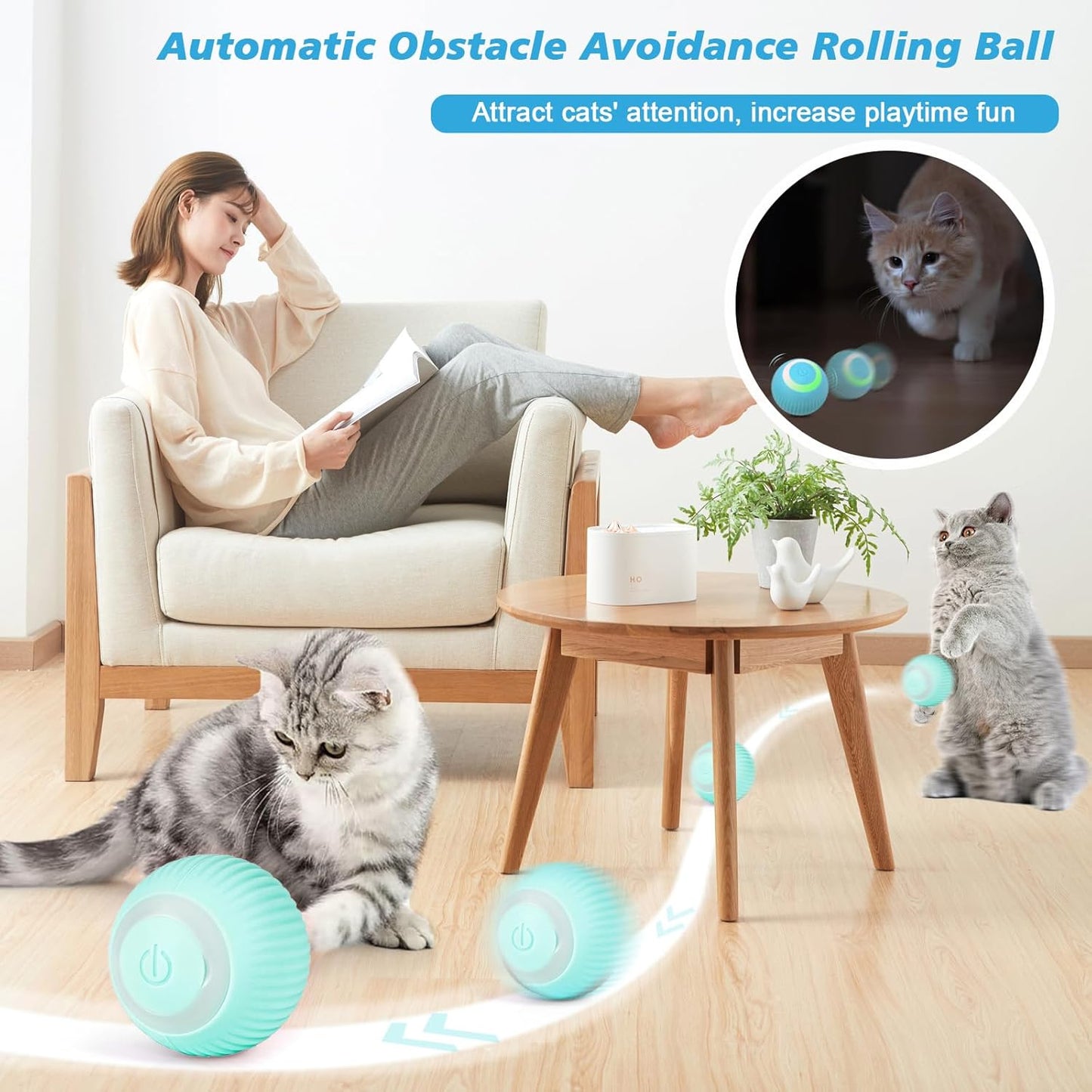 WHP™ – Smart Interactive Cat Toy
