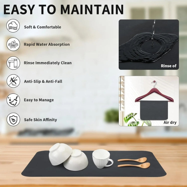 WHP™ – Water Absorbent Mat for Kitchen (Pack of 2)