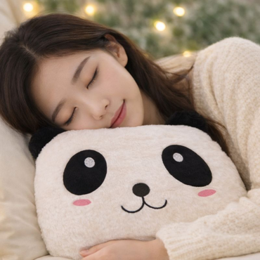 Panda Night Light Plush Pillow