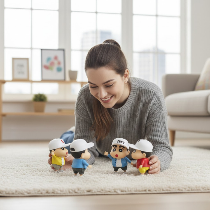 Shin Chan Bobblehead Action Figure